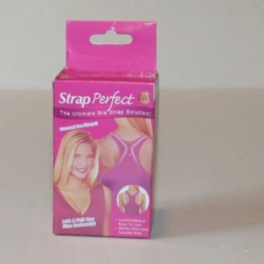 As Seen on TV Strap Perfect Bra Clip to Hide Straps and lift Cleavage